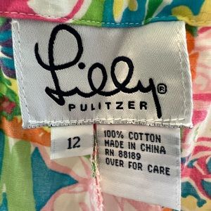 Vintage Lilly Pulitzer patchwork shorts